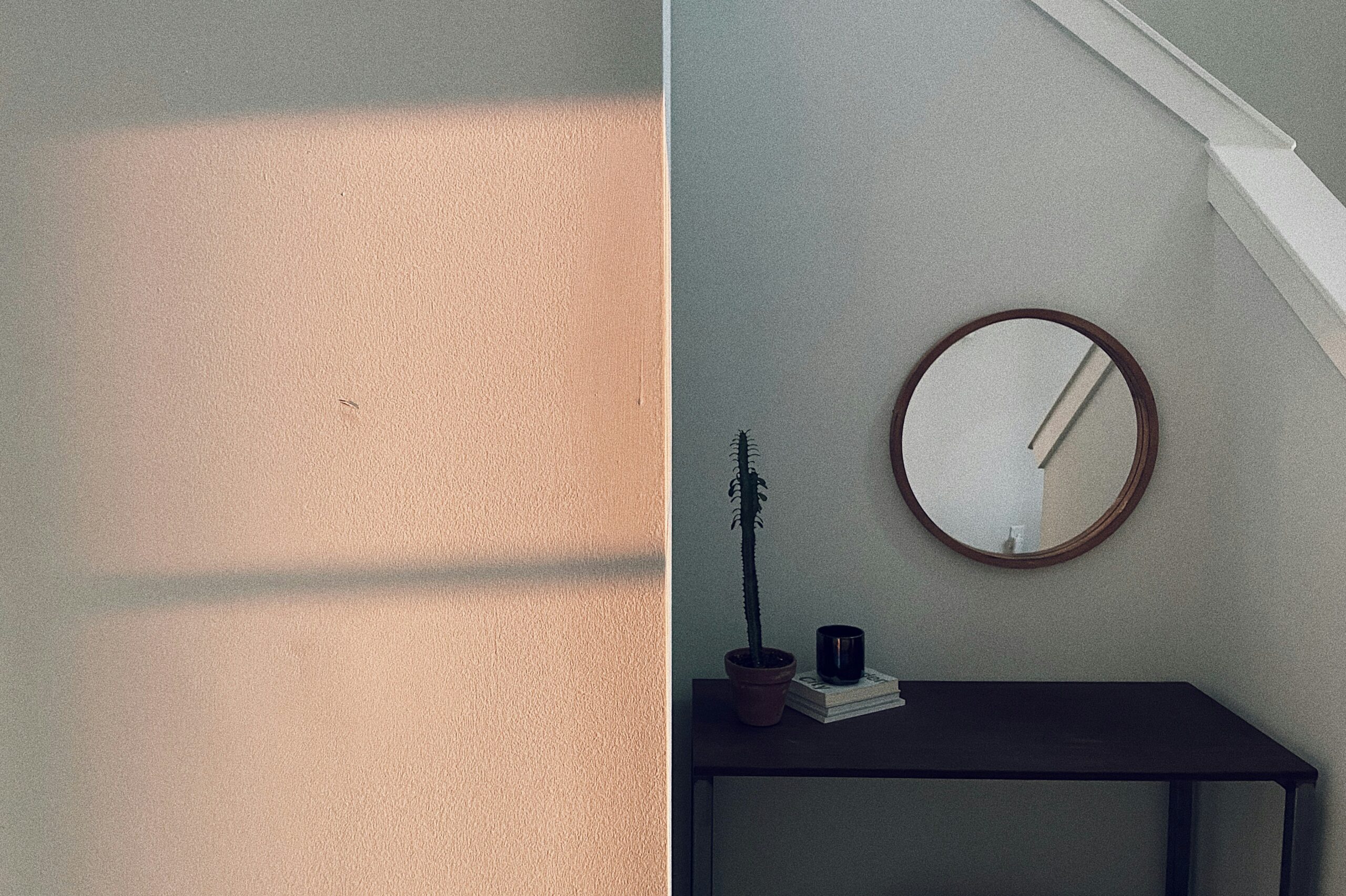 Before and after screenshots comparing stress metrics before adopting personal time habits