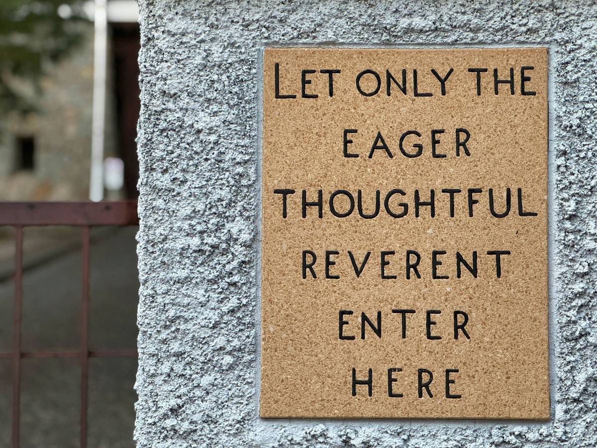 Illustration of someone smiling confidently after declining extra work.