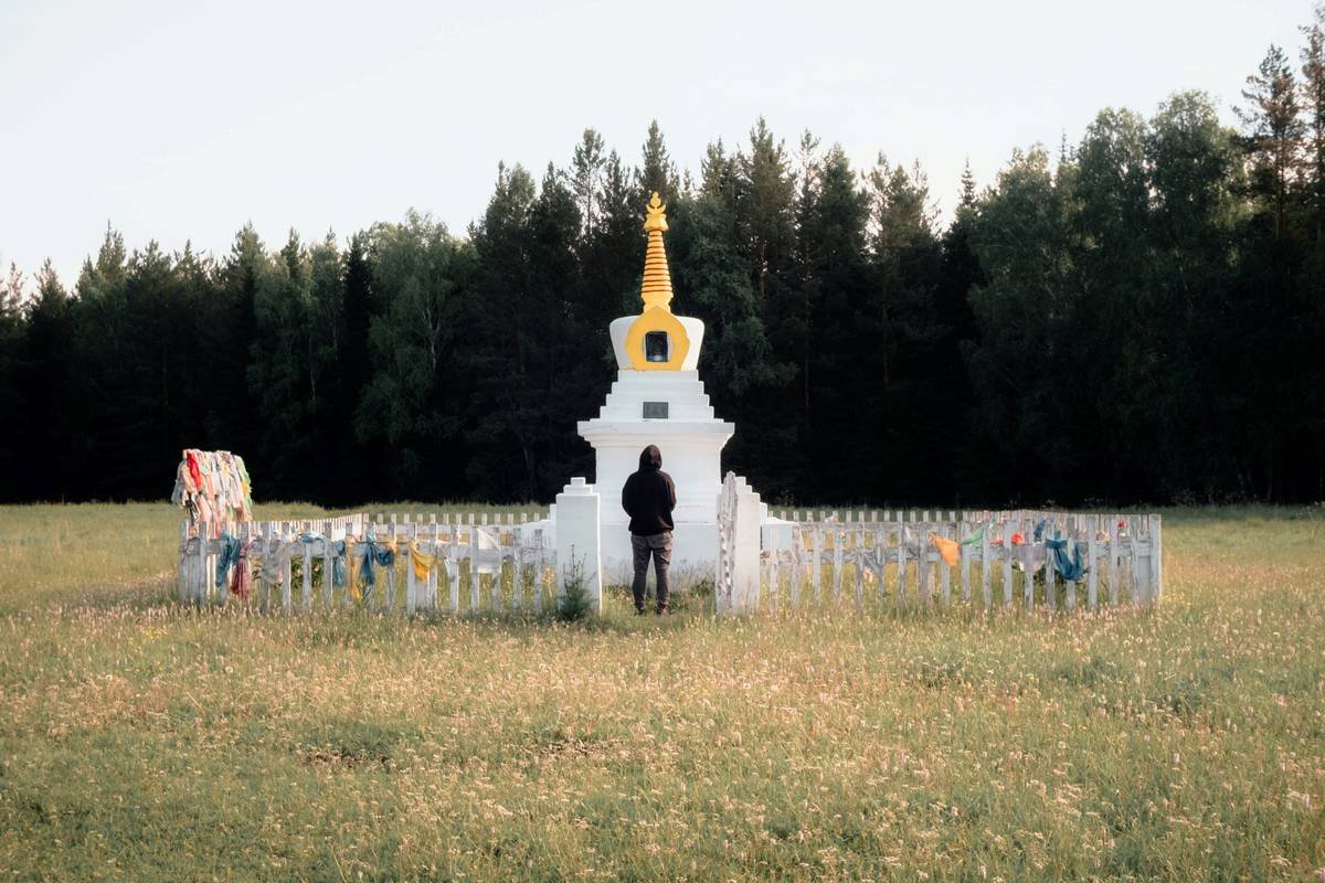 Buddhist Stupa.